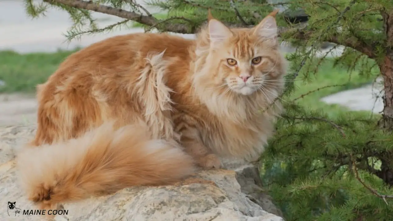 Where to find Orange Maine Coon Cat