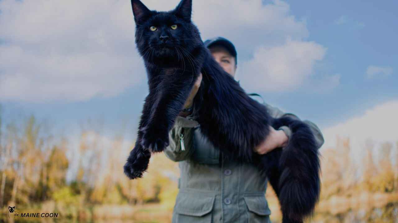 Size of Black Maine Coon